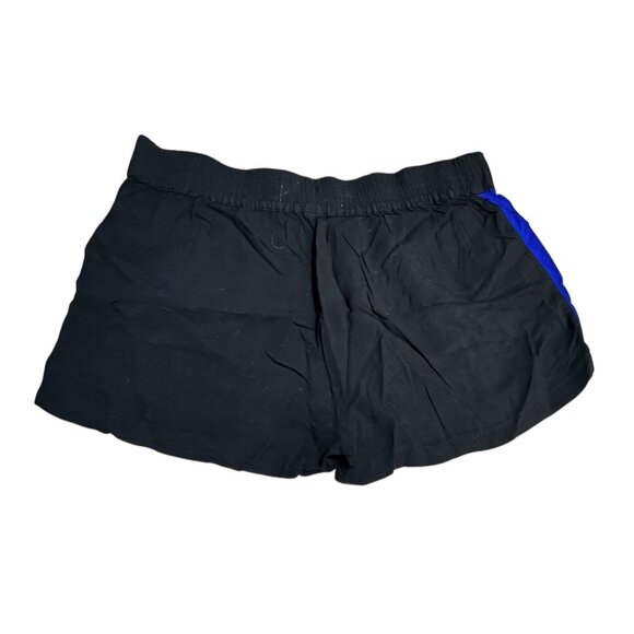 Aeropostale Wide Leg Shorts with Pockets sz Large Black Blue High Waisted - Picture 10 of 11